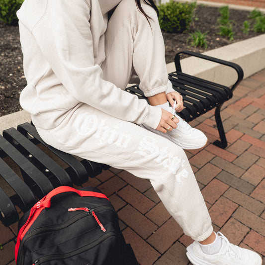 Ohio State Women's Gothic Print Joggers