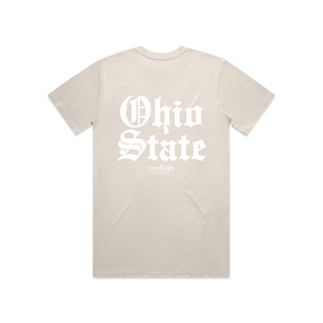 Men's Gothic Print Classic Crop Tee