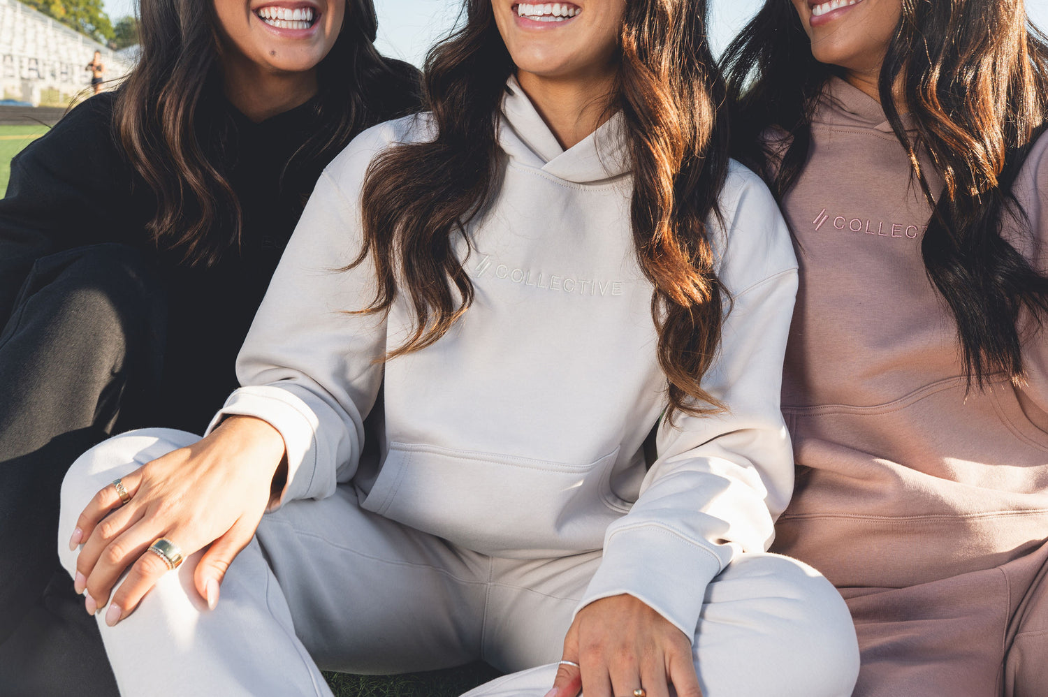 Load video: &lt;p&gt;For the in-between moments that matter, this collection was made to keep it effortless. &lt;/p&gt;&lt;p&gt;Easy tees and soft sweat sets made for the couch, the coffee run, and everything in between. From warm-up to wind-down, these are the pieces you’ll live in. &lt;/p&gt;&lt;p&gt;Off the clock never looked (or felt) this good.&lt;/p&gt;