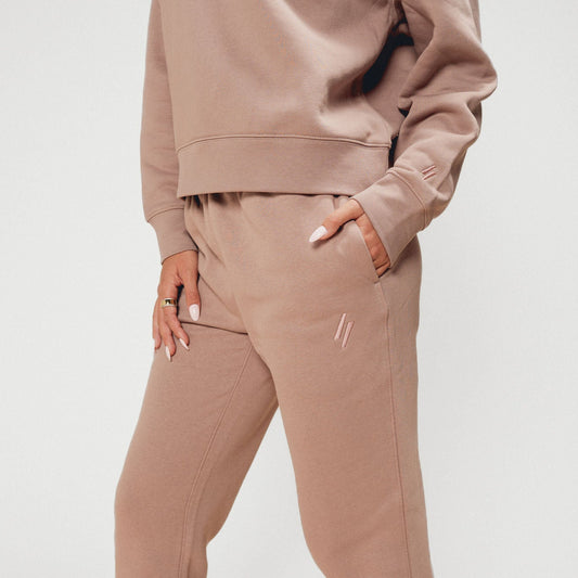 Co//lab Off-Duty Jogger Sweatpants in Hazy Pink