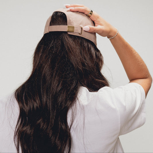 Co//lab Classic Cap in Hazy Pink