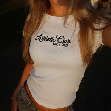 Athletic Club Baby Tee